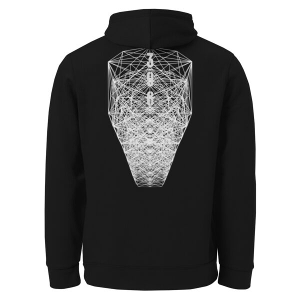 Zip Hoodie (Unisex) Black - Image 2