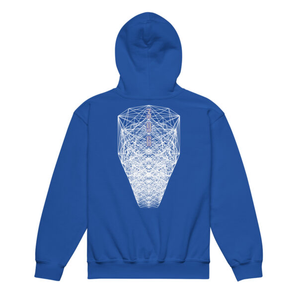 Youth Hoodie (Blue) - Image 2